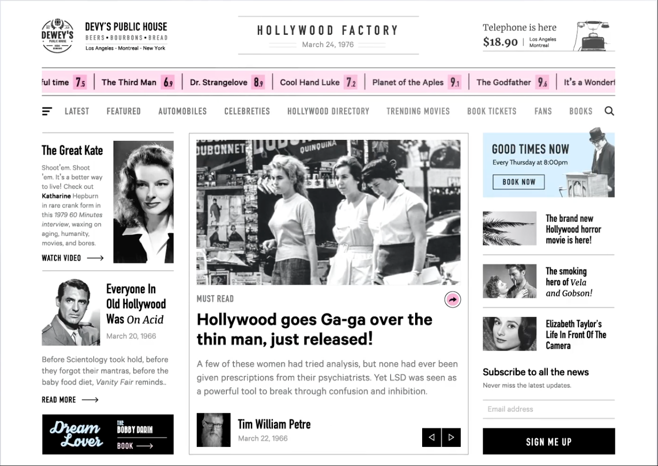 我們鍾愛的經典報刊風格